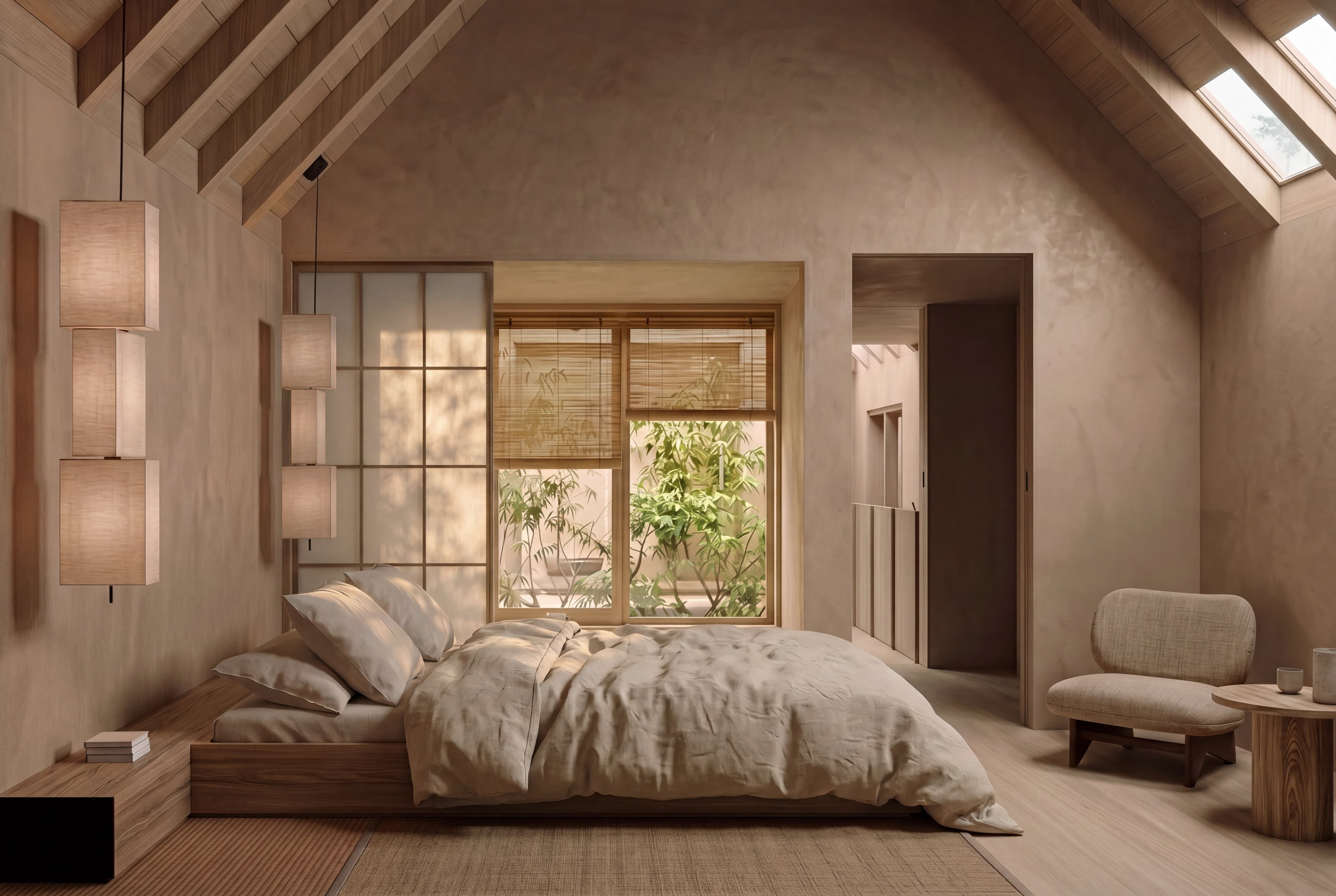Maana Annex bedroom interior rendering
