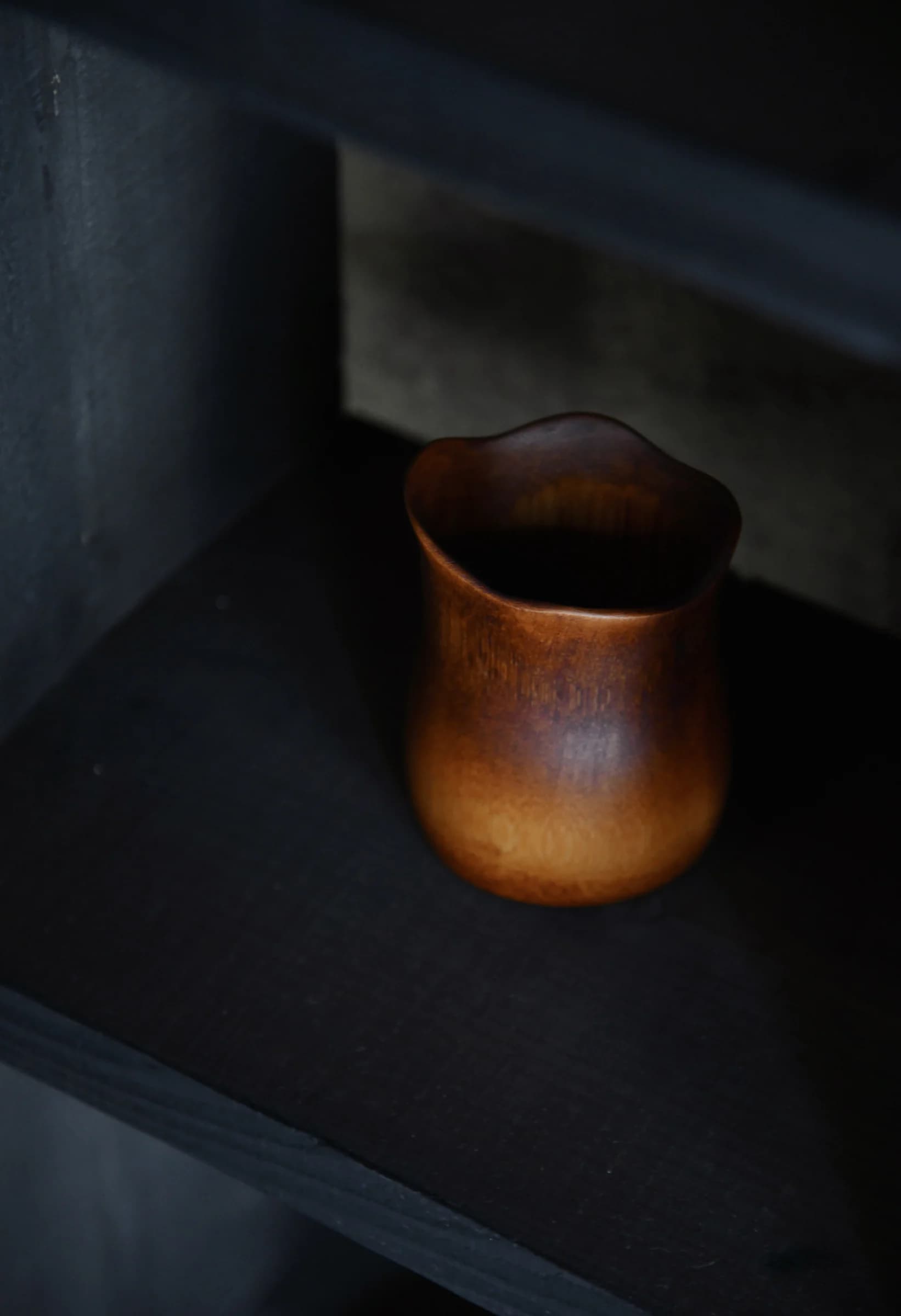 Sake vessel by Takano Chikko