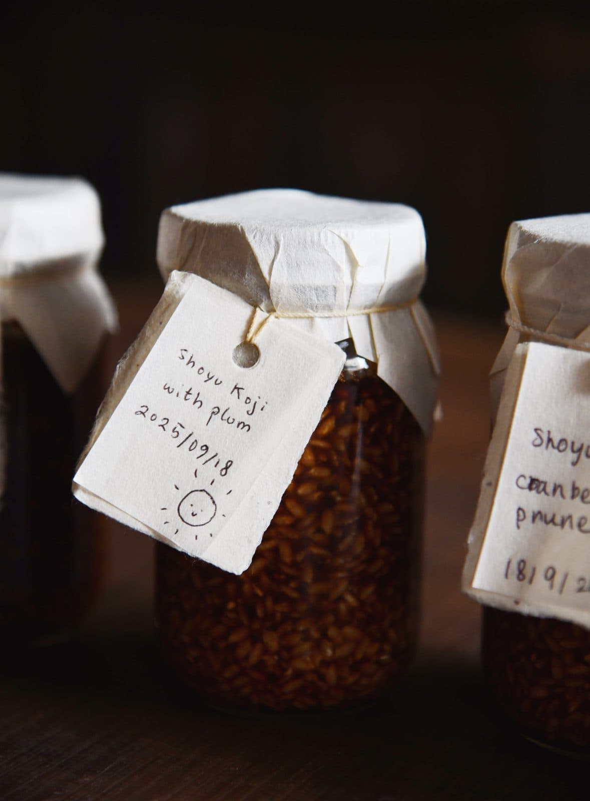 The two jars you'll take home