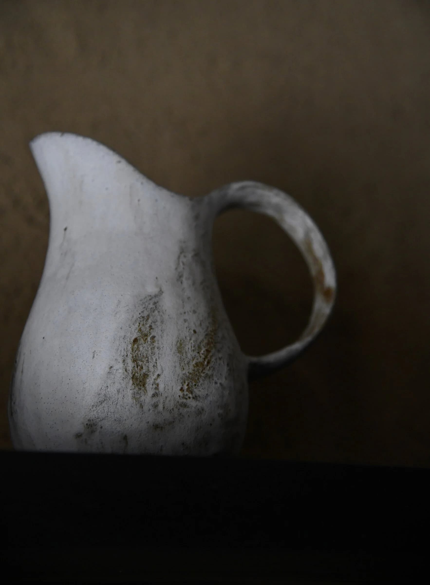 Stoneware pitcher
