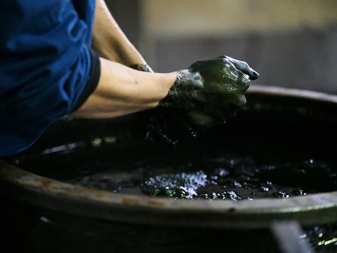 Indigo dye process